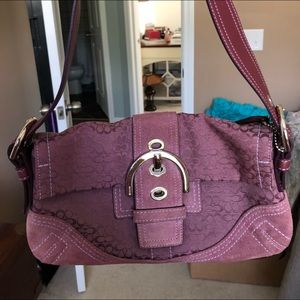 Coach bag w matching wallet